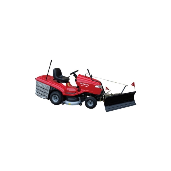 Honda Rasentraktor mit Schneeschild